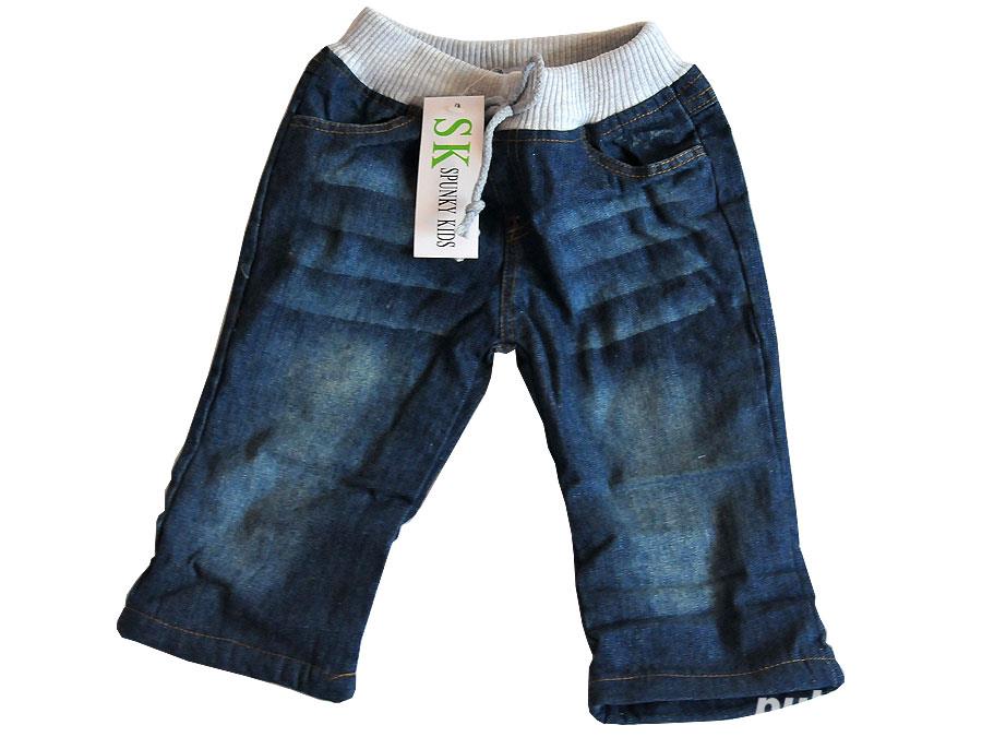 Jeans de iarna, captusit pentru copii 