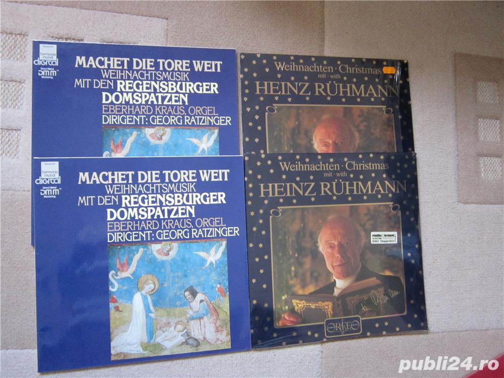 vinil Muzica Craciun cor baieti Regensburger Domspatzen +povesti poezii