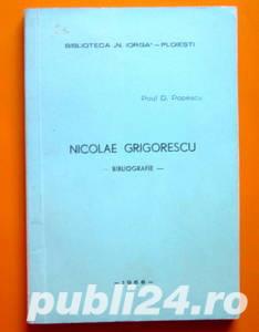  	 Nicolae Grigorescu, Paul D. Popescu, 1968, Autograf