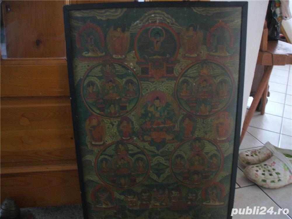 Thangka budista tibetana Thangka budista tibetana