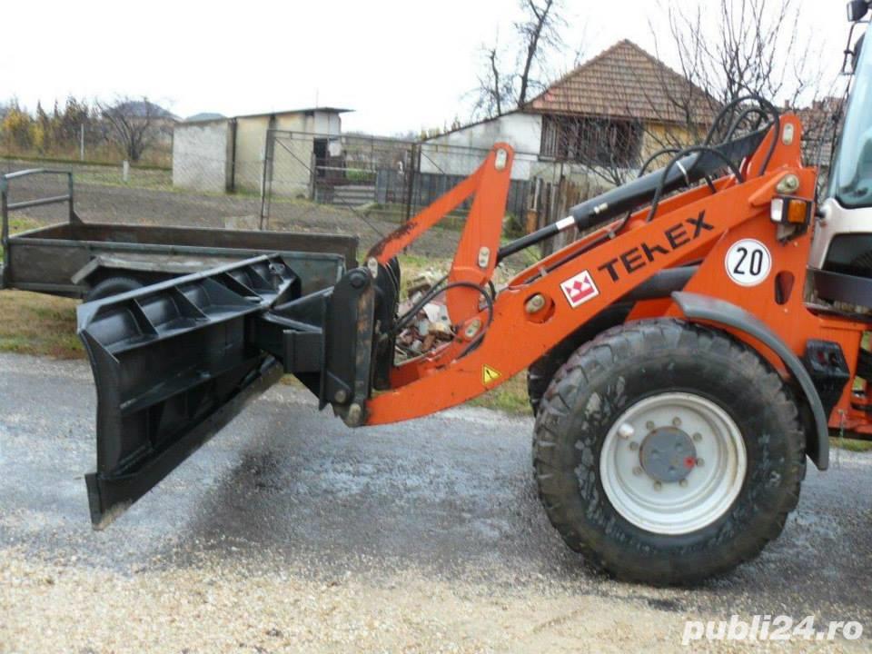 Lama/plug zapada buldoexcavator, tractor, incarcator frontal