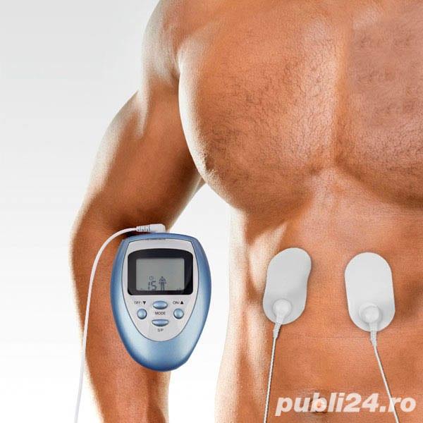 Aparat electrostimulare abdominala