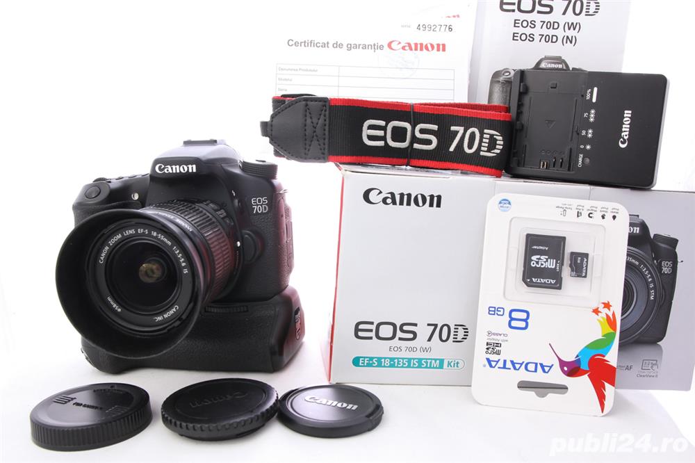 Canon 70d+18-55mm IS nota+10
