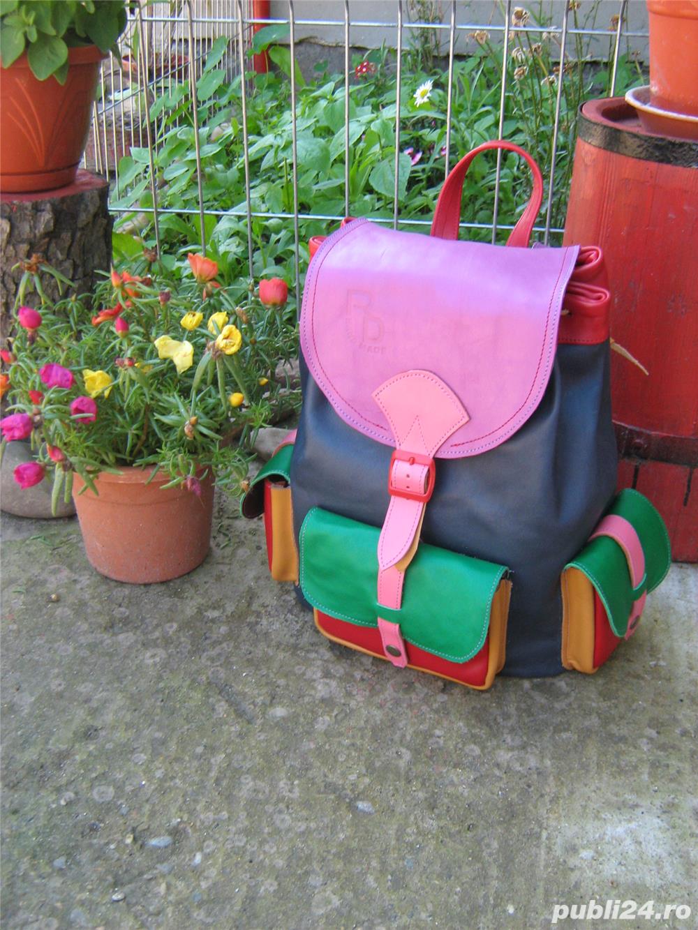 Rucsac piele naturala Rucsac piele naturala