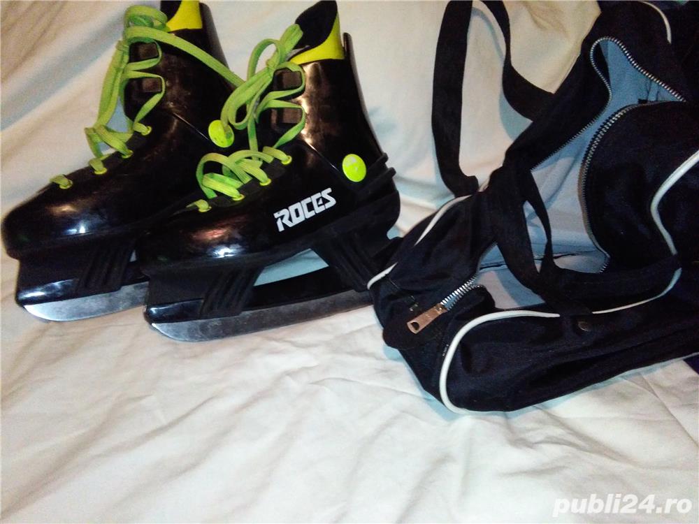 Patine ghiata+geanta patine.