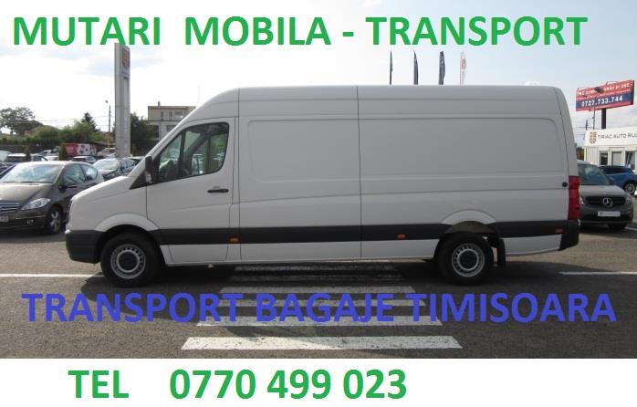 Transport -Servicii Mutari Mobila - Bagaje - Electrocasnice . Ridic moloz , Debarasatu apartamente 