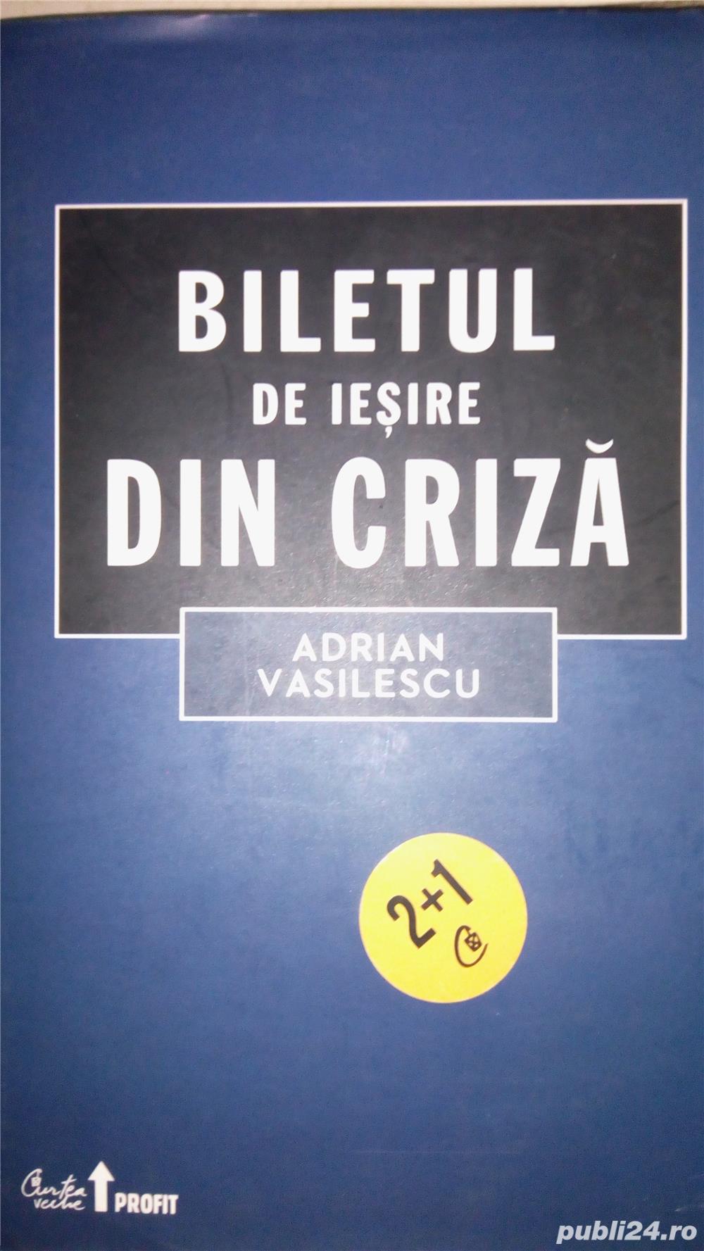  biletul de iesire din criza , adrian vasilescu , 2011