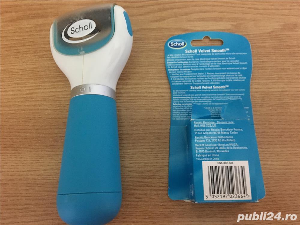 Pila elecronica Scholl Velvet Smooth 