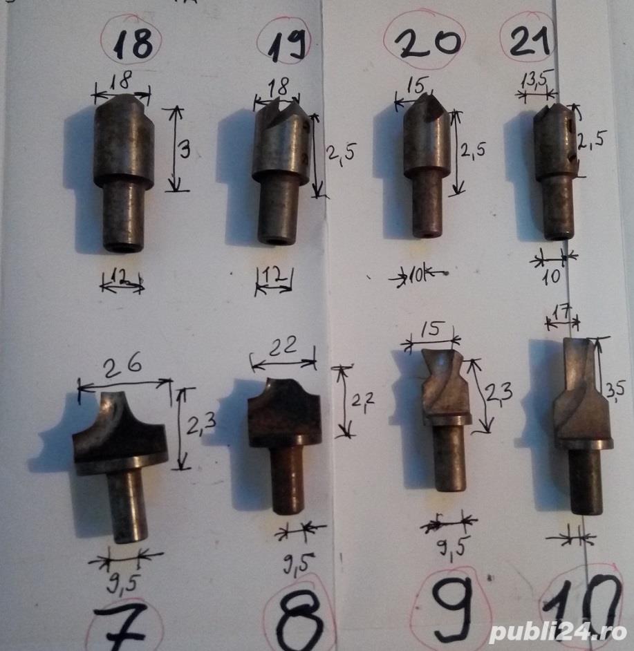 Freze ptr lemn noi la numai 10 lei/buc cu dimensiuni si forme diferite