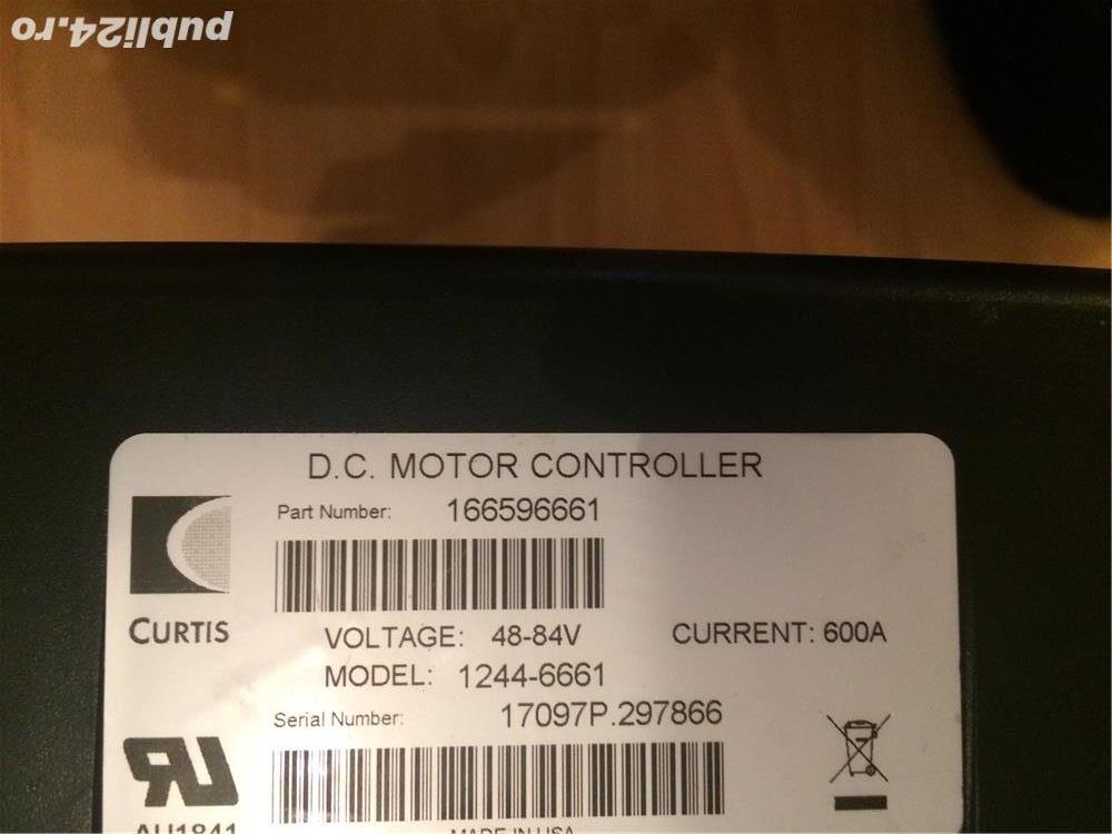 CURTIS Programator DC SepEx Controller Model: 1244-6661 48-80V - 600