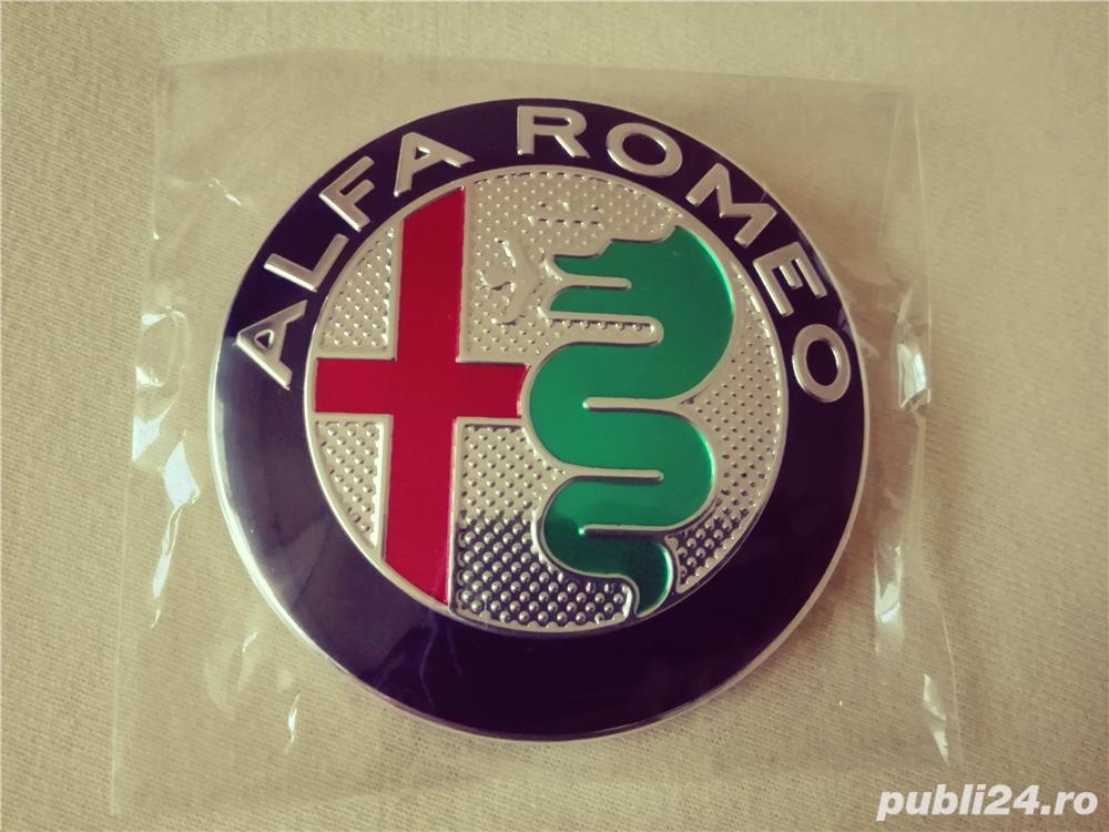 Emblema Alfa Romeo diametrul 74 mm