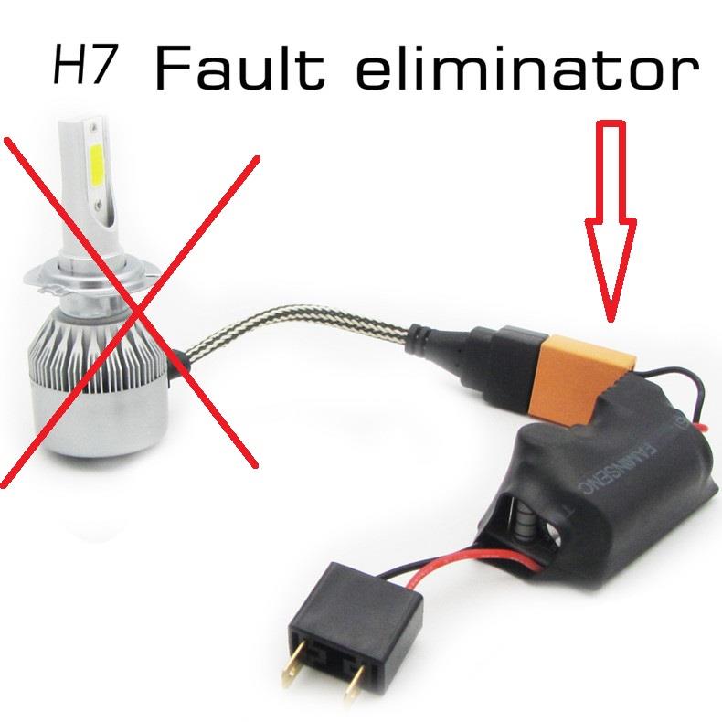 H7 Canbus Fault eliminator