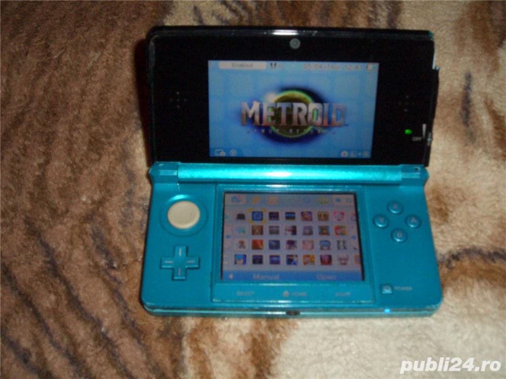 Nintendo 3DS MOD nuATA Card 16 gig 67 jocurii (schimb)