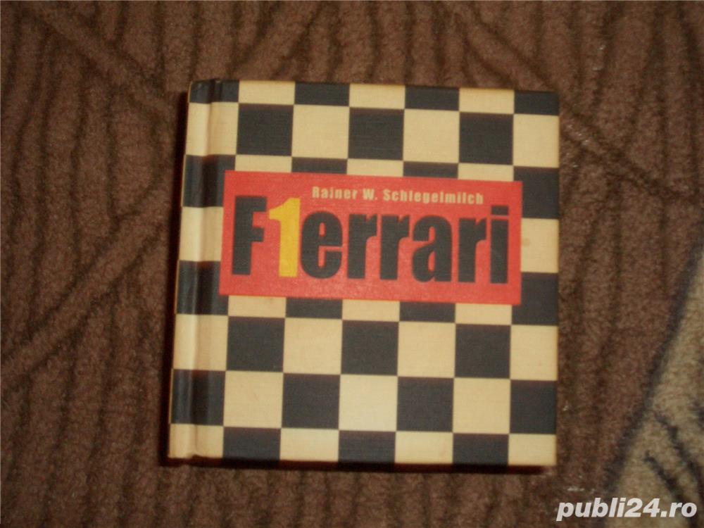 Carte istoria FERRARI 815 PAGINI carte foarte rara (schimb)
