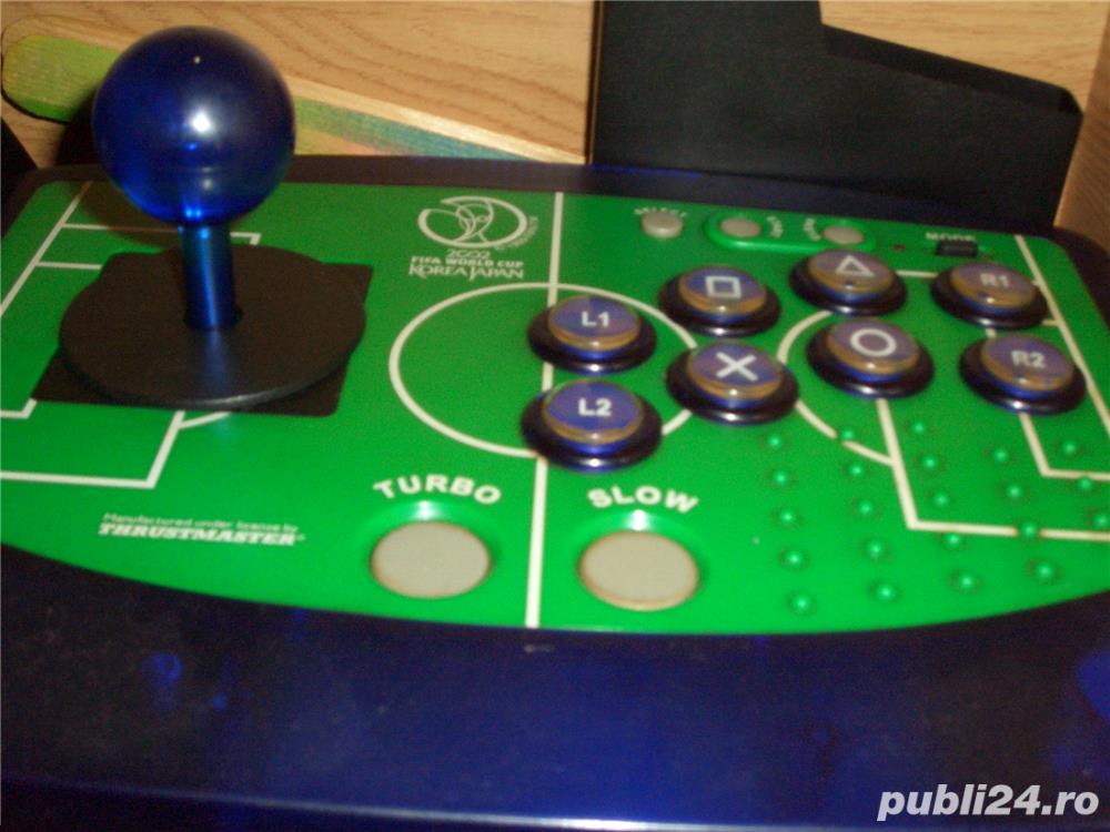 Joystik Arcade cu vibrati pentru Play Station 1 si 2 NOU NOUT (schimb)
