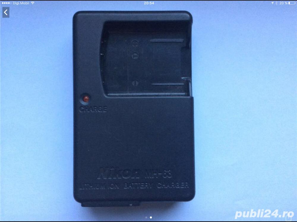 Incarcator original Nikon MH-63 ptr baterie EN EL10
