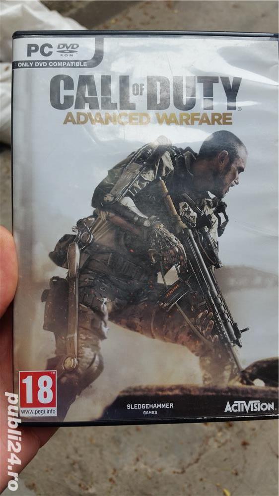  dvd original call of duty advanced warfare pc 30lei