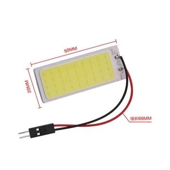 Car led Super Bright White 8W COB 36 Chip LED 18 led Car Interior