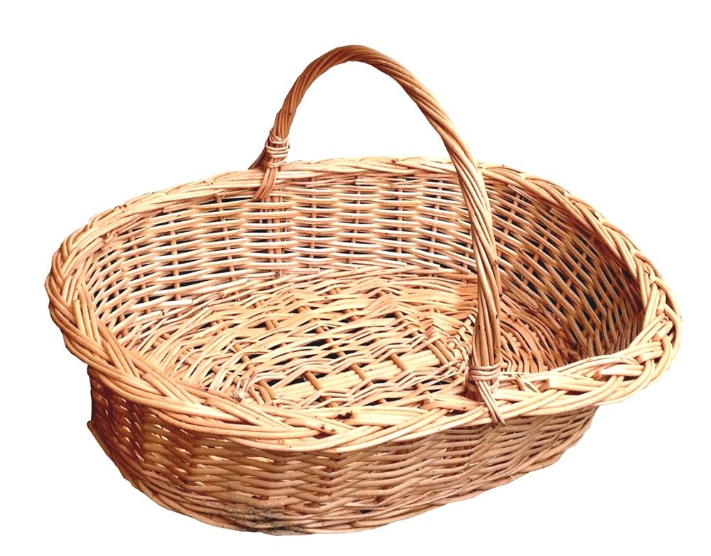 Cos din Rachita Clasic Traditional cu toarta - Mediu