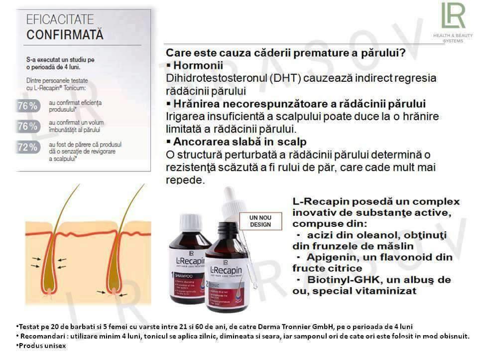 L-RECAPIN-49%REDUCERE-Opreste caderea parului si il regenereaza!