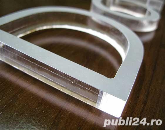 Litere volumetrice plexiglas luminoase