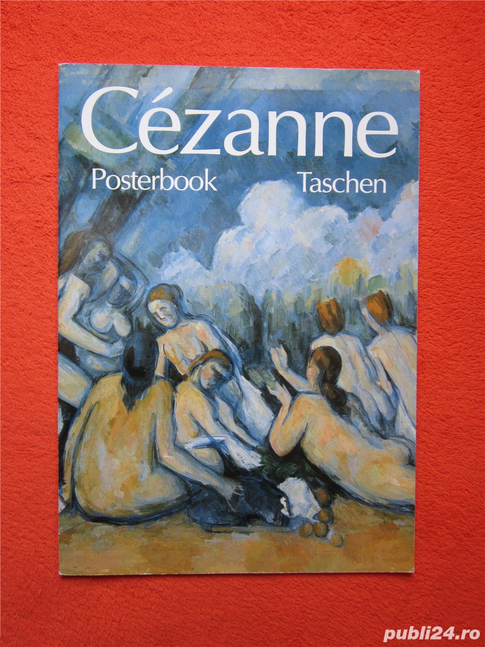 album arta -Cezanne-Posterbook-6 postere licenta 1990 pt inramat-impecabile