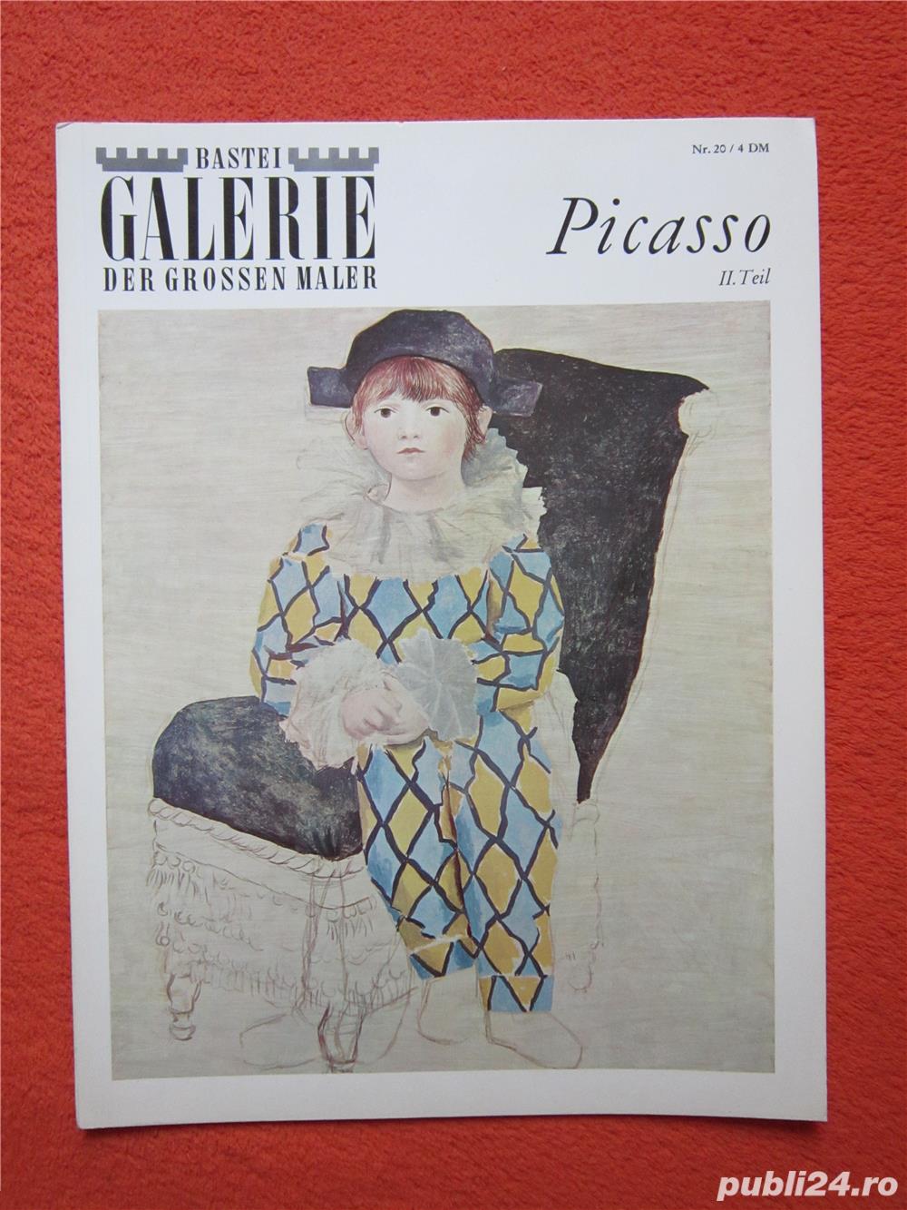 album arta Picasso -Bastei Galerie der großen Maler -Italia 1965