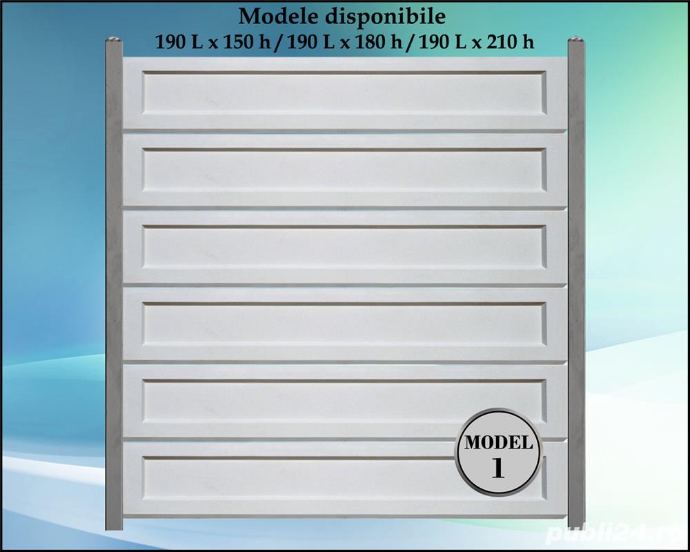 Producator placi si stalpi de gard din beton armat