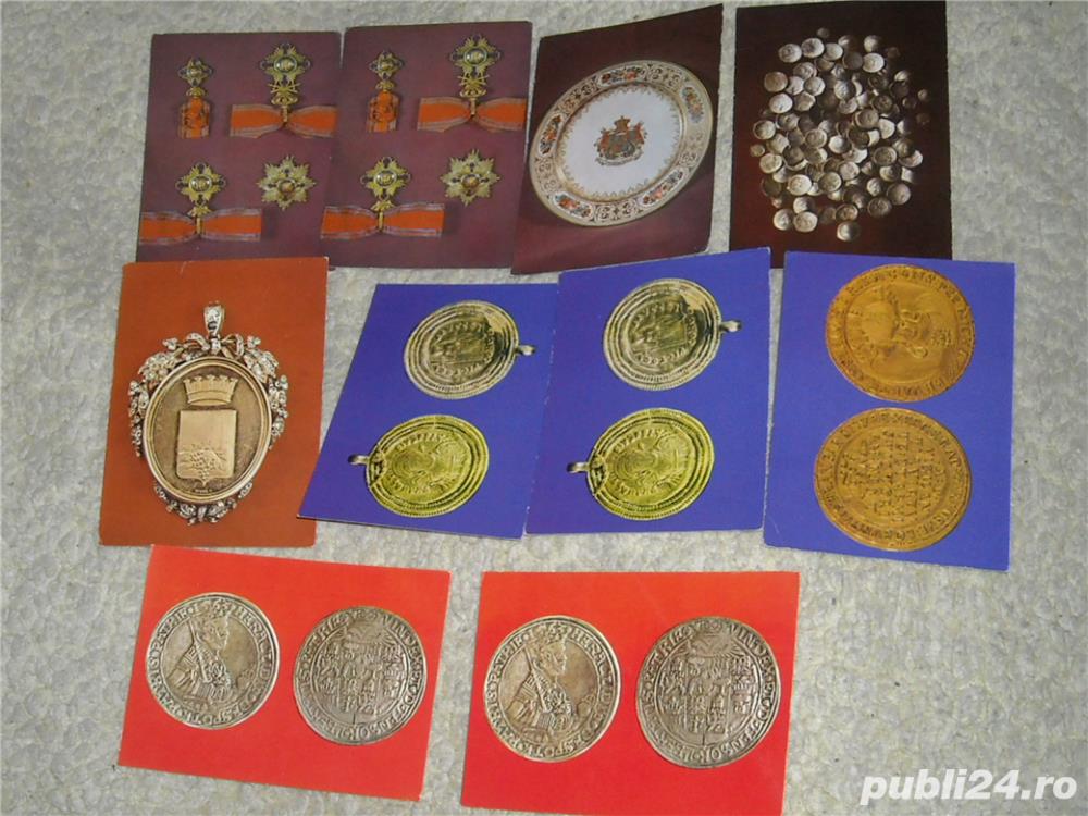 Vand carti postale vechi (intruchipeaza monede,medalii,actori,locuri pitoresti)