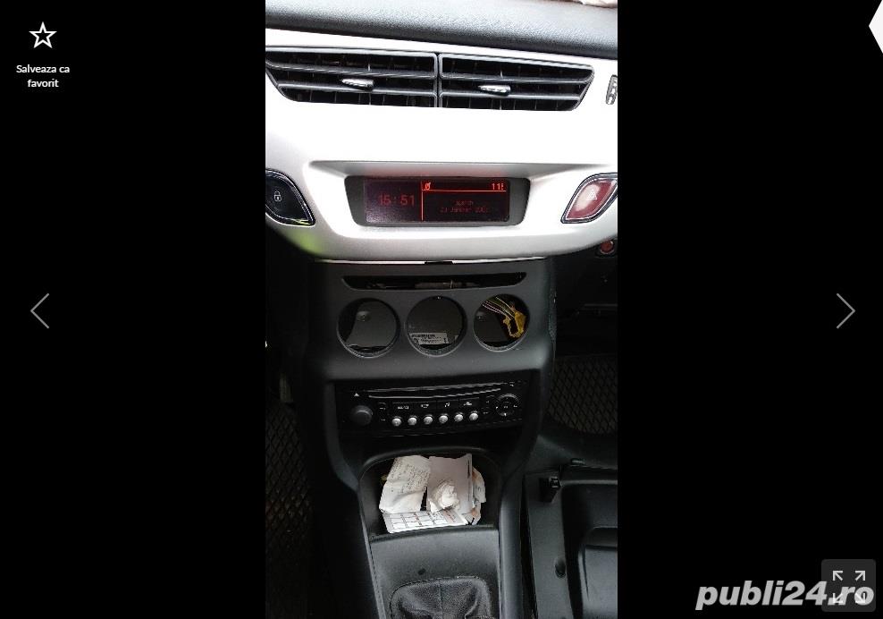 Dezmembrez Citroen C3 2012 1.4 HDI motor 8HR 163052km