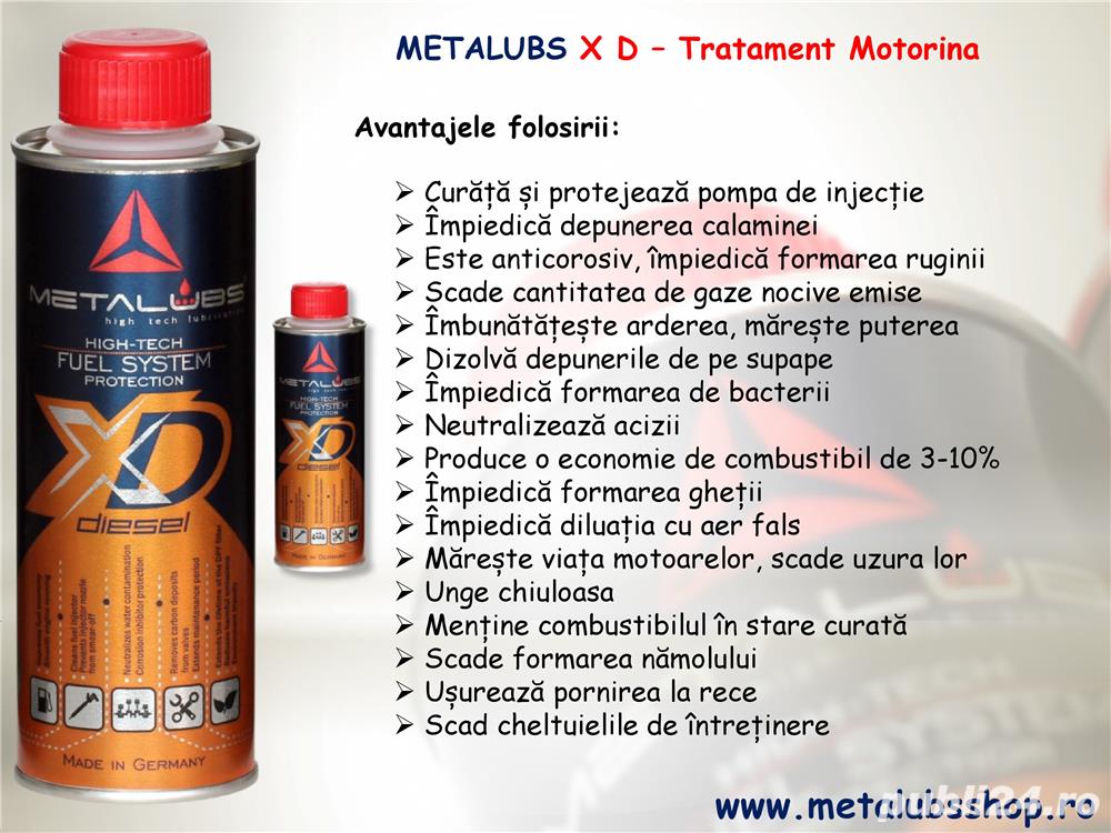 Metalubs X D - Tratament motorina