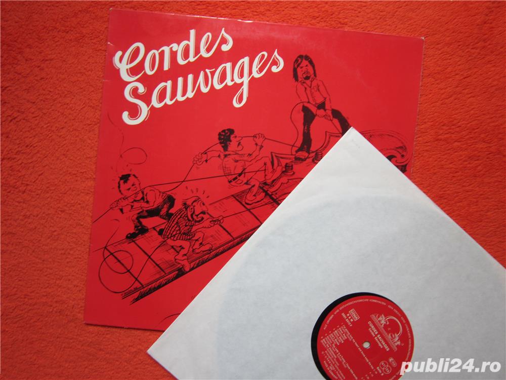 vinil rar gypsy jazz Cordes Sauvages made Germany 1984 impecabil