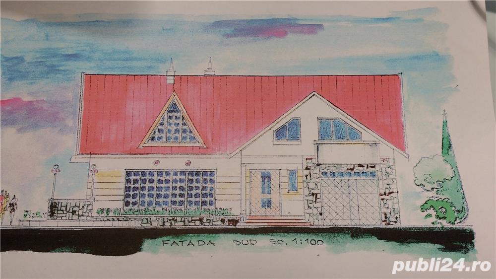 Vand proiect casa