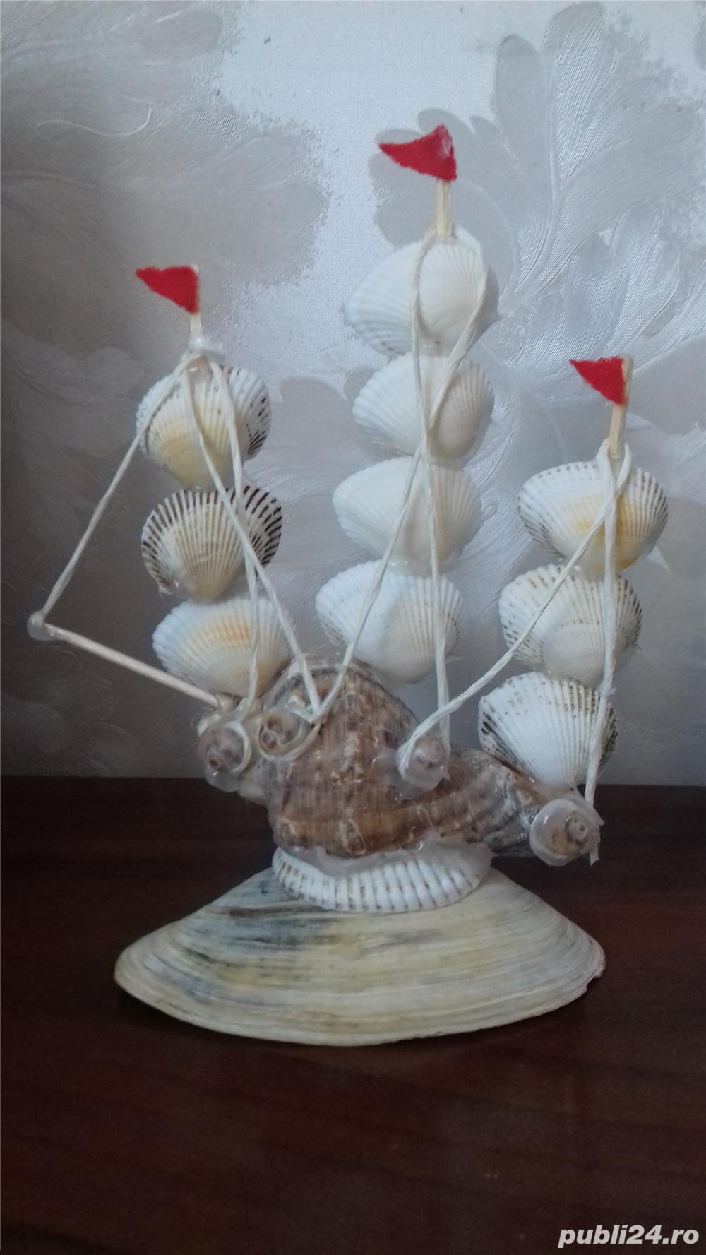 Vapor decorativ din scoici