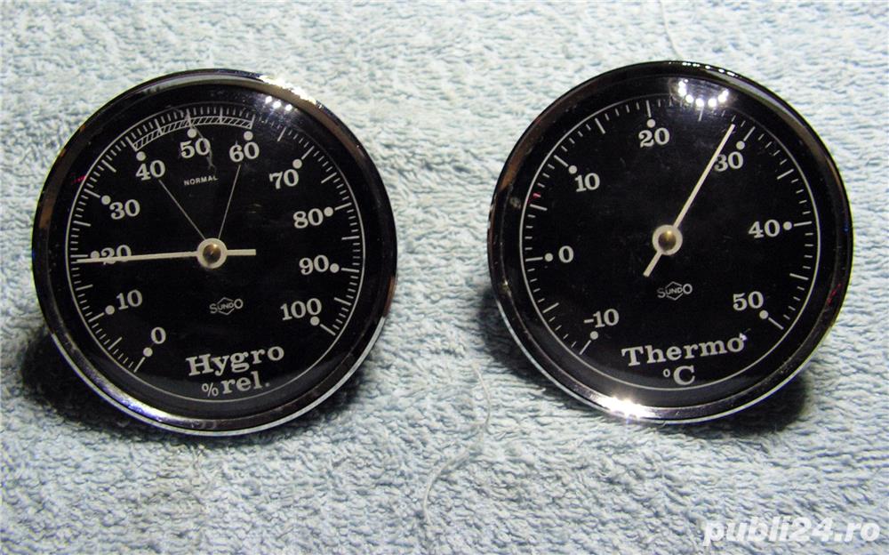 Set HigroMetru si Termometru SUNDO de panou