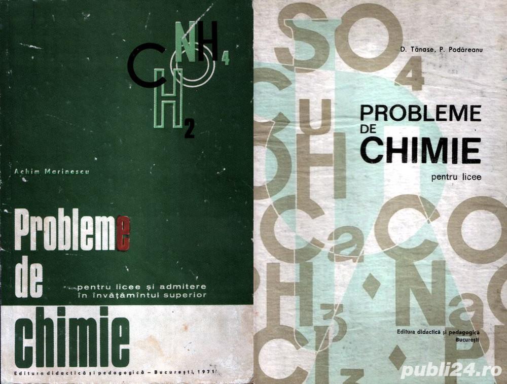 2 culegeri probleme chimie liceu
