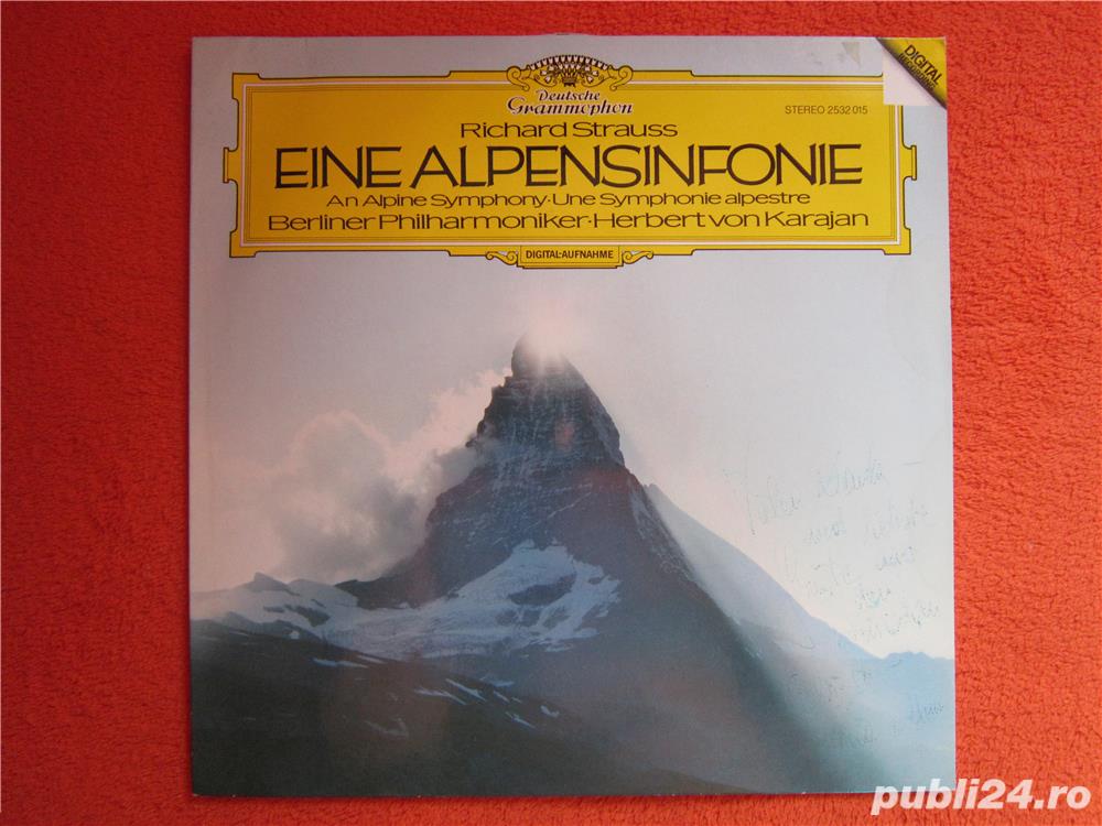 vinil /vinyl Richard Strauss -Eine Alpensinfonie-Herbert von Karajan ‎