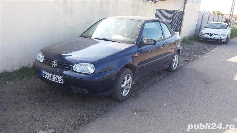 Dezmembrez VW Golf 4 Cabrio 1.8 benzina 1999