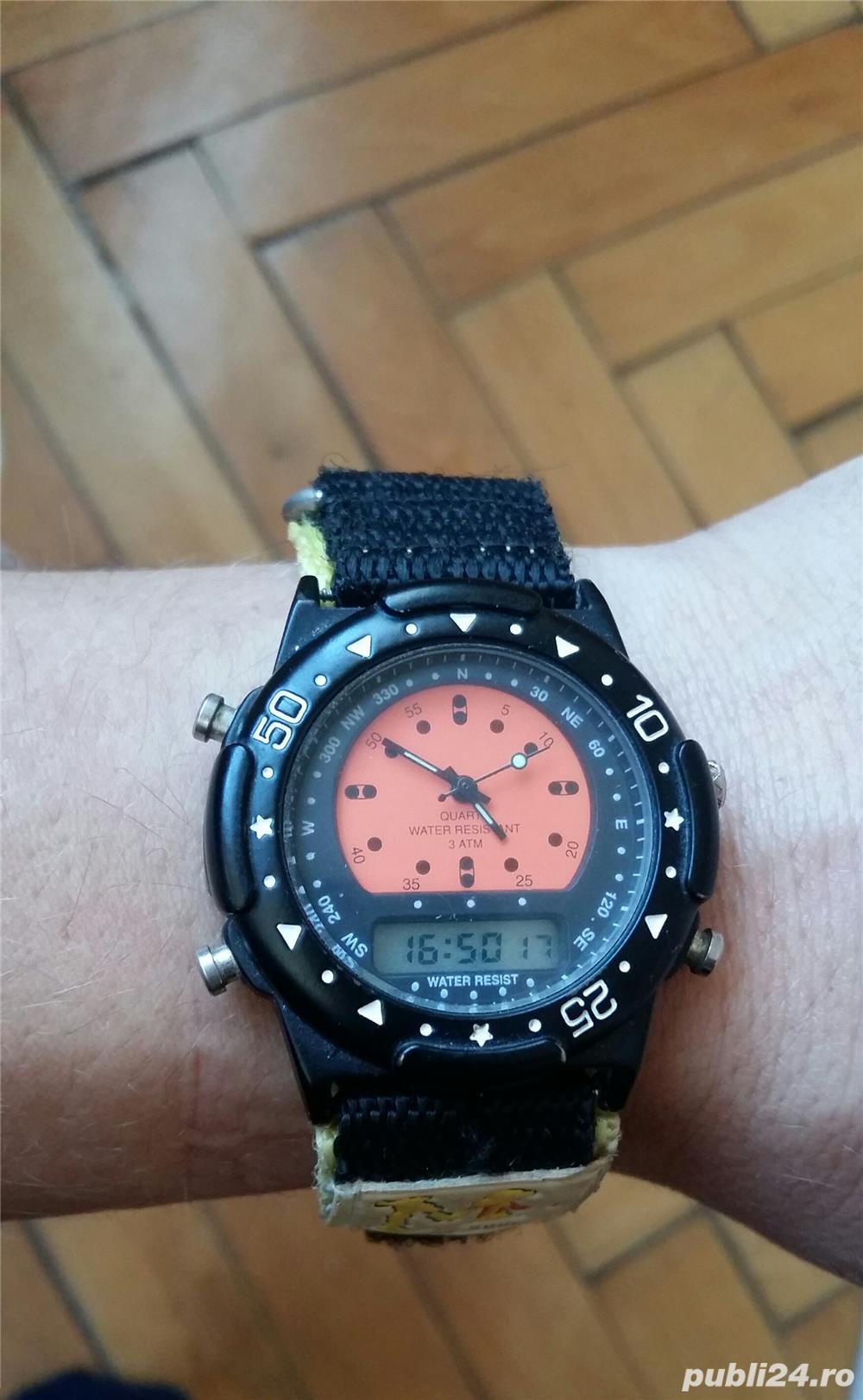 Ceas sport barbatesc dual electronic