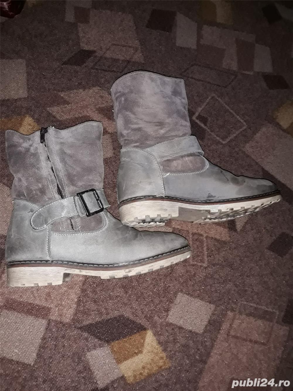 Ghete/cizme din piele