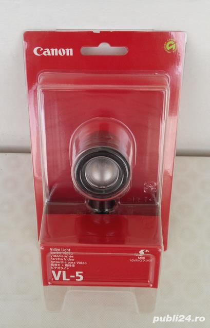 Vand lampa video originala Canon VL-5 (Japan),noua in cutie.