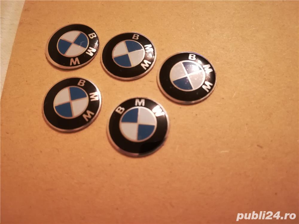 Sticker metal cheie BMW diametrul 14 mm