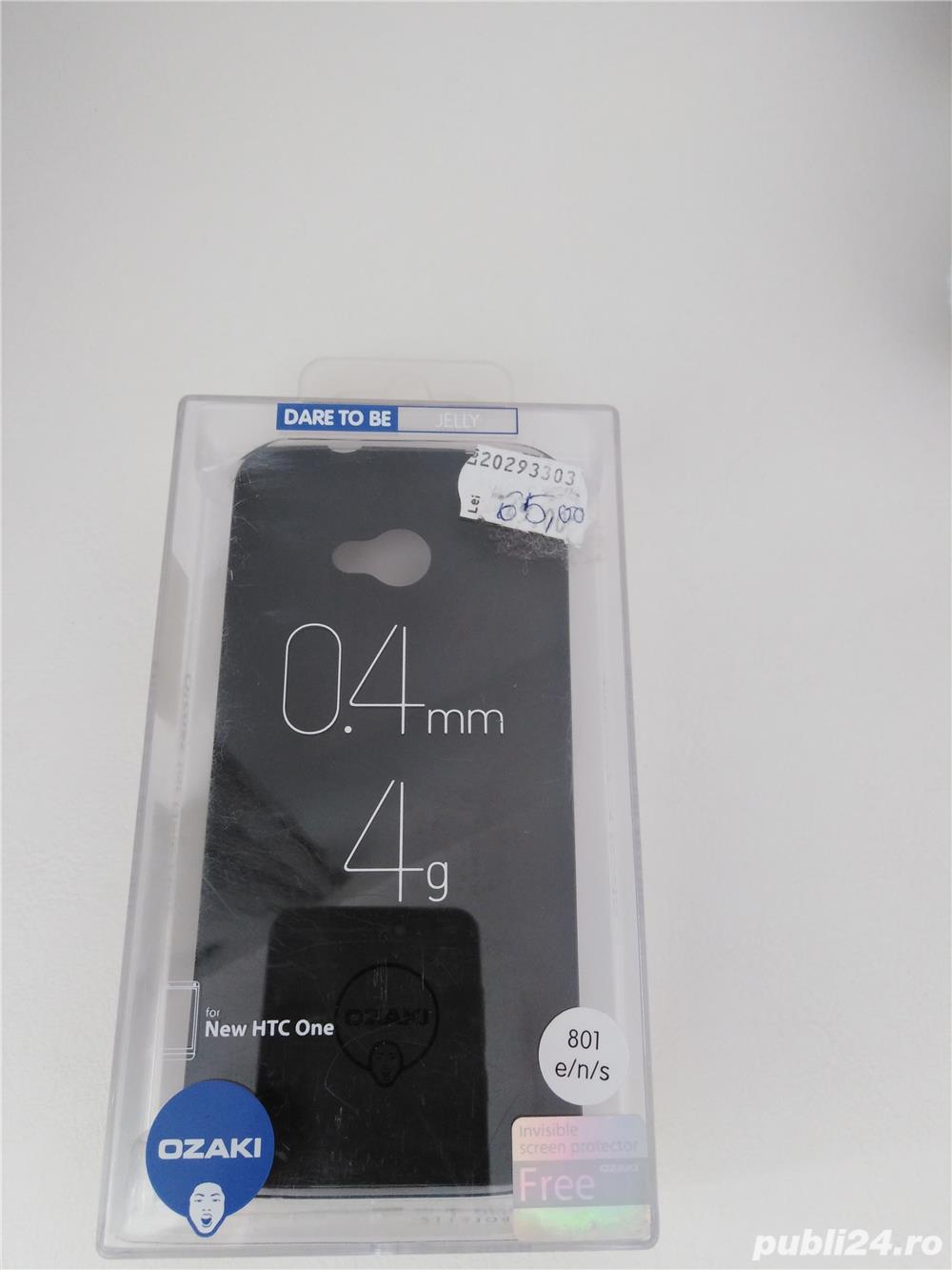 Vand husa/carcasa HTC ONE Black,nou nouta