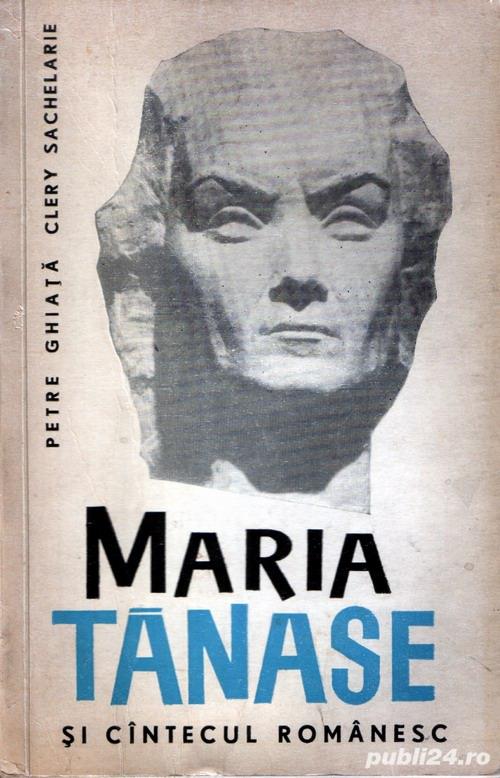 Maria Tănase şi cântecul românesc Maria Tănase şi cântecul românesc
