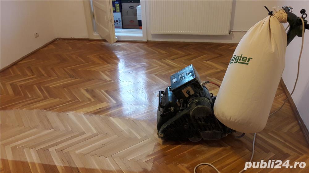 Parchetar, reconditionez parchet masiv si stratificat