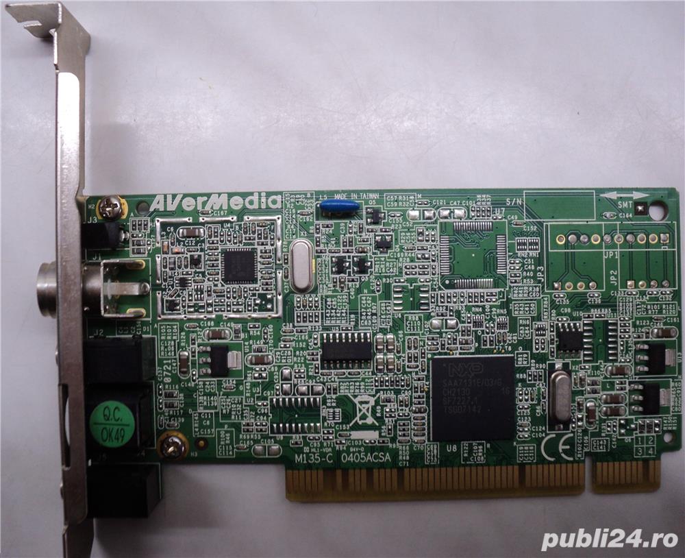 Tuner TV-FM AverMedia Super M135AF PCI DK BG FM Tuner TV-FM AverMedia Super M135AF PCI DK BG FM