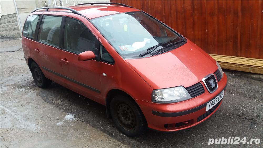 dezmembrez seat alhambra 1.9 tdi 116 cp auy motor cutie viteze 6+1 trepte portera haion luneta arc