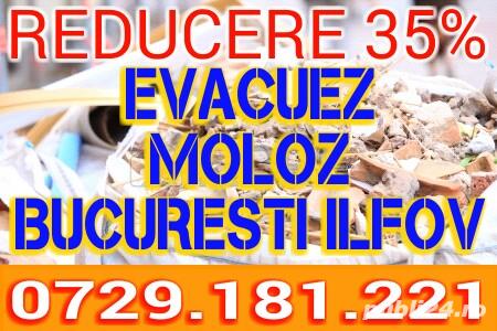 Evacuez saci moloz pe toata raza Bucuresti Ilfov