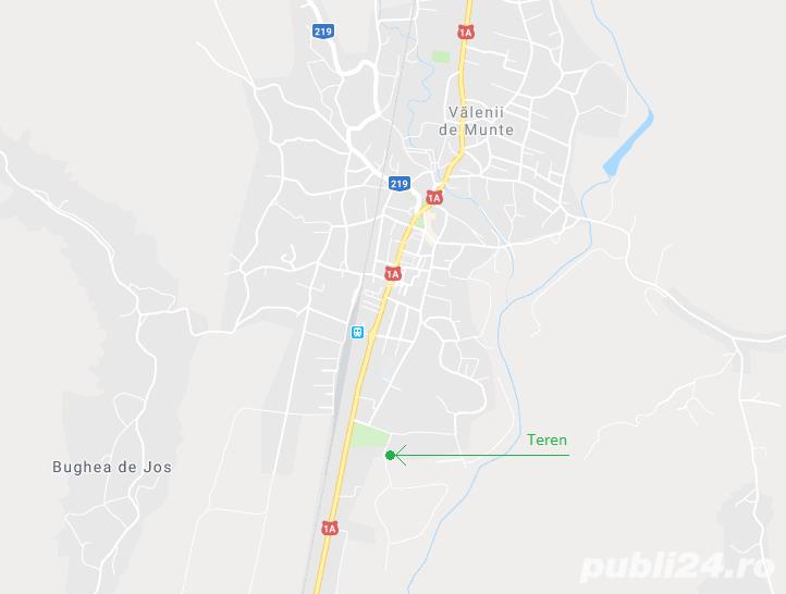 Teren 1778mp Valenii de Munte (300m de la DN1, 29km de la Ploiesti)