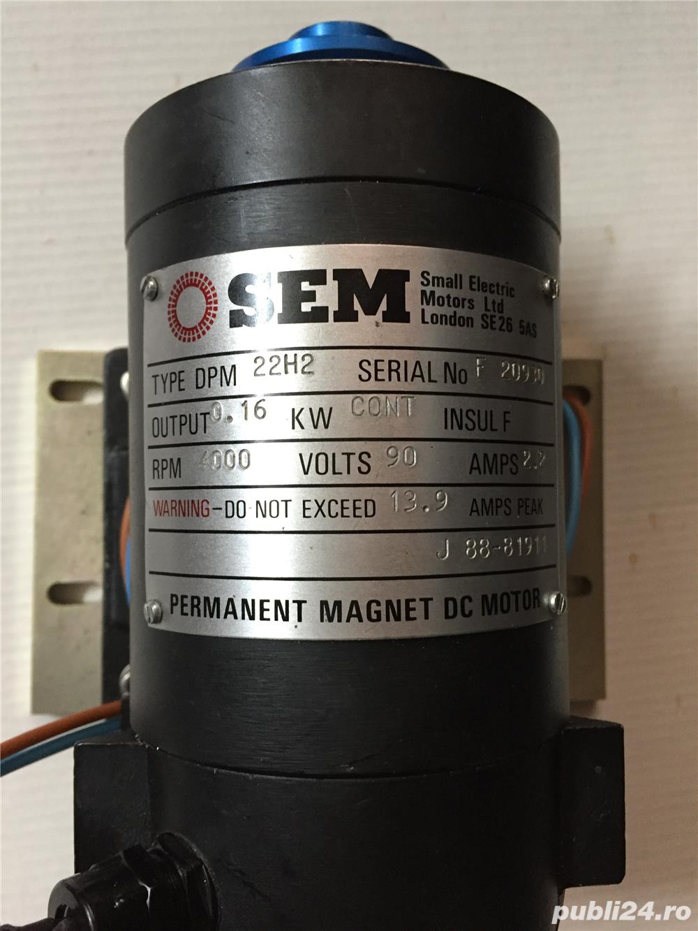 Small Electric Motors Type DPM-22H2